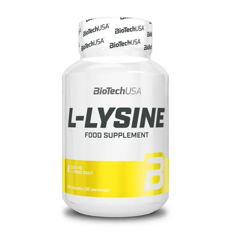 BiotechUSA L-Lysine 90 Capsules – image 1