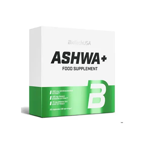 BIOTECH USA Ashwa+ 30 Capsule – immagine 1