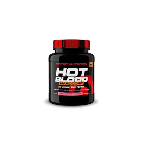 Scitec Hot Blood Hardcore 700g Limonada Rosa – imagen 1