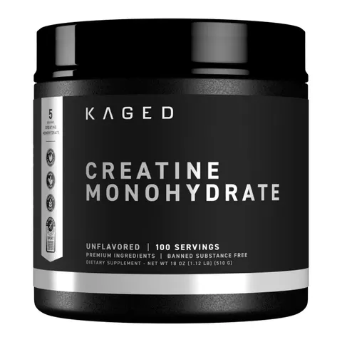 Kaged, Creatine Monohydrate, Unflavored, 1.12 lb (510 g) – image 1