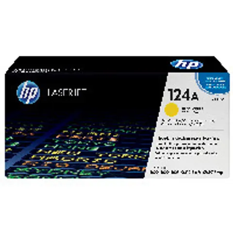 HP 124A (Q6002A) - Gelb - Toner – Bild 1