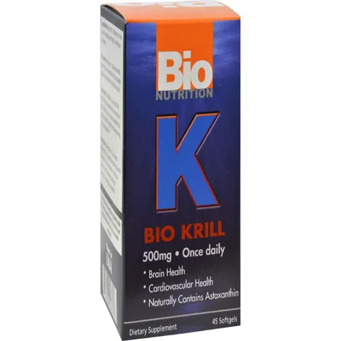 Bio Nutrition, Krill Oil Complex, 45 Softgels – image 1