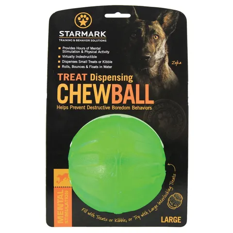 Starmark Treat Dispensing Kauwbal - Large – afbeelding 1