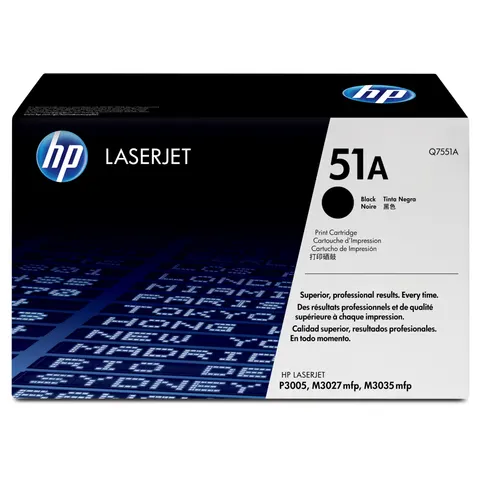 51A toner (HP Q7551A) negro – imagen 1