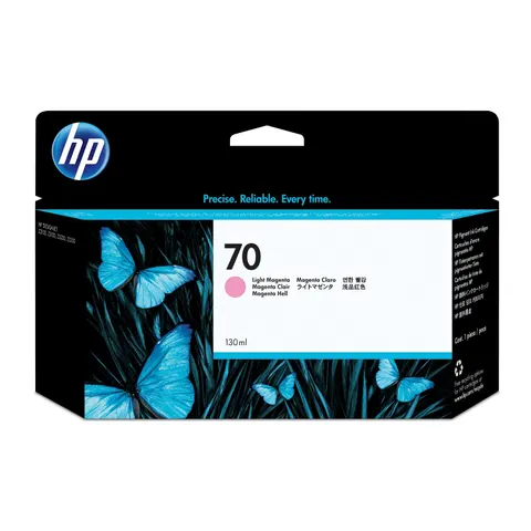 HP 70 Tinte light magenta 130 ml Vivera – Bild 1