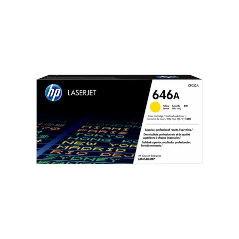 HP 646A (CF032A) - Gelb - Toner – Bild 1