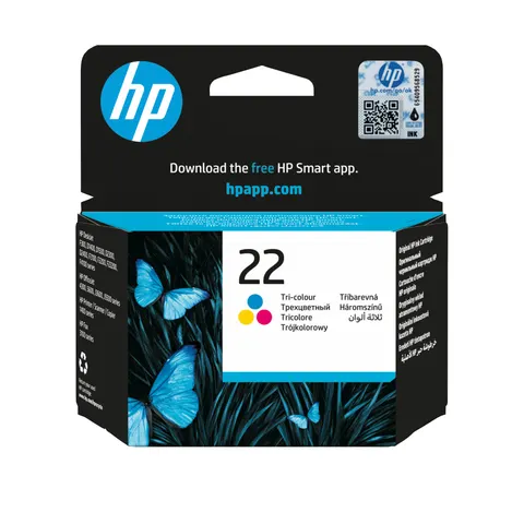 HP 22 - Tintenpatrone (Cyan/Magenta/Gelb) – Bild 1
