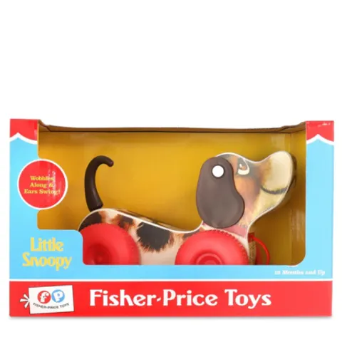 Fisher-Price Classic Little Snoopy Pull-Along Toy – image 1