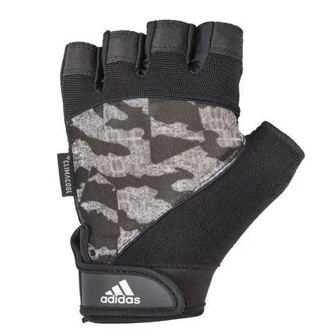 Adidas Half Finger Performance Gloves - XL – Grey – image 1