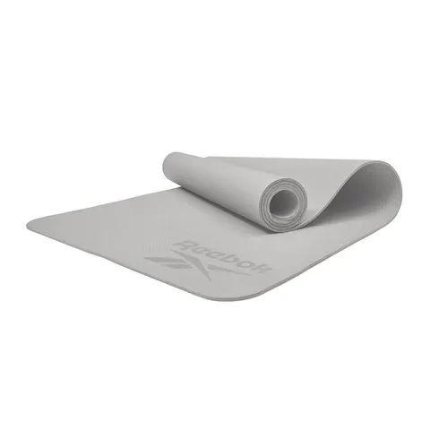 Reebok 4 mm yogamat Pure Grey – afbeelding 1