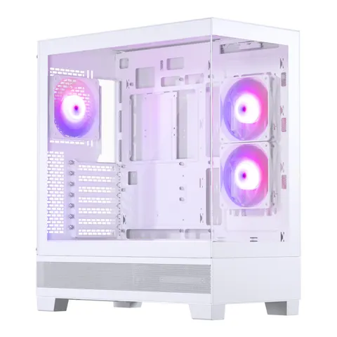 PHANTEKS Caja ATX XT View D-RGB Vidrio Templado Blanco – imagen 1