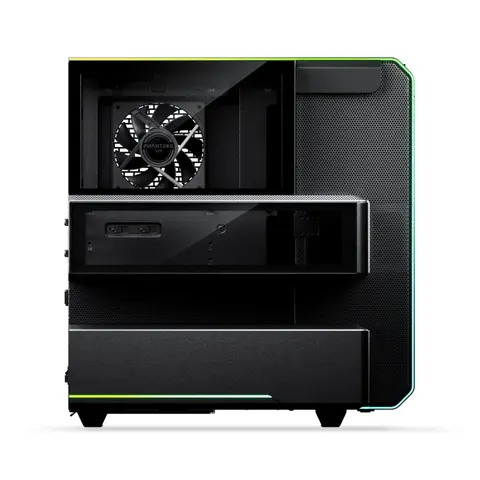 Phanteks EX5 Midi-Tower PC-Gehäuse Schwarz – Bild 1