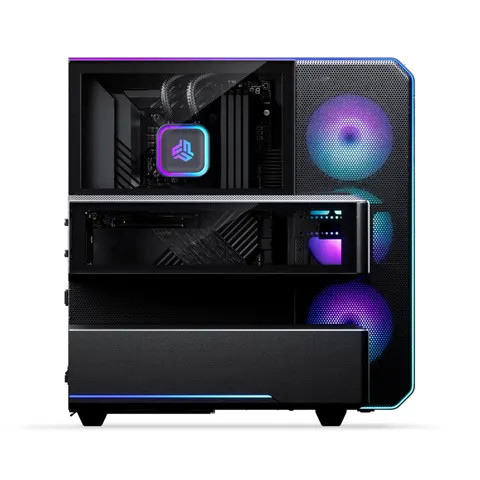Phanteks EX5 Plus Midi-Tower PC-Gehäuse Schwarz – Bild 1