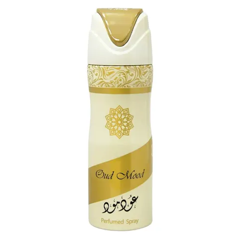 Lattafa Oud Mood Perfumed Deo Spray - 200 ML – immagine 1