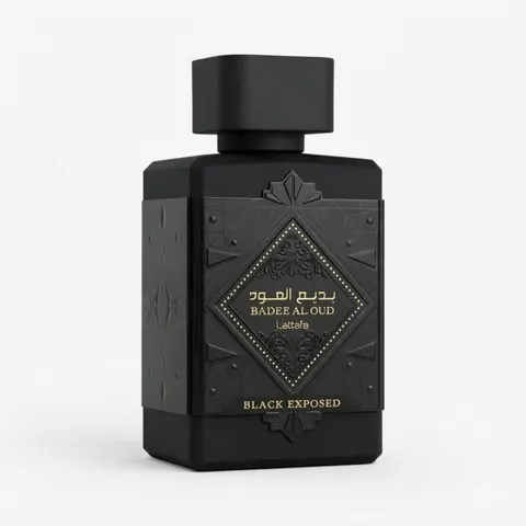 Lattafa Bade'e Al Oud Black Exposed Eau de Parfum (Unisexe) 100 ml – image 1