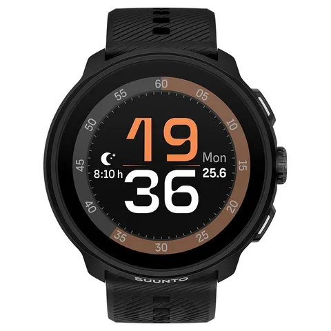 Run All Black, 46 mm Smartwatch – Bild 1