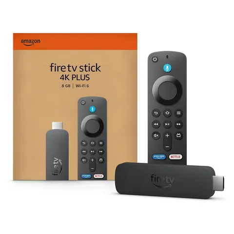 Amazon Fire TV Stick 4K Plus – Schwarz – Bild 1