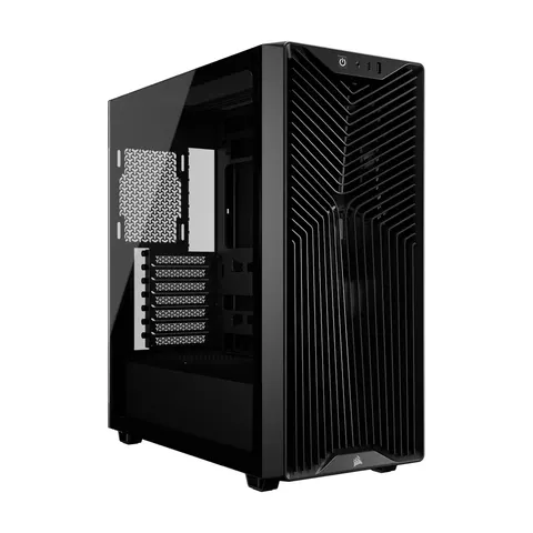 CORSAIR 3200D RS Black | PC-Gehäuse – Schwarz – Bild 1