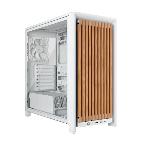 Corsair FRAME 4000D RS - PC-behuizing - Midi Tower - Oak - Wir – afbeelding 1