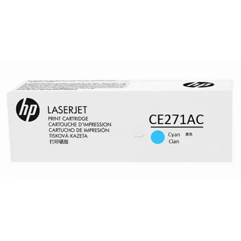 HP 650A (CE271A) - Cyan - Toner Cyan – CE271AC – image 1