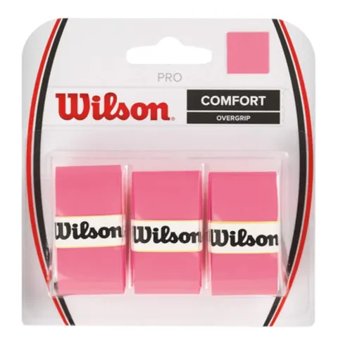 Nastro Wilson Pro Comfort Overgrip rosa – 3 pezzi – immagine 1