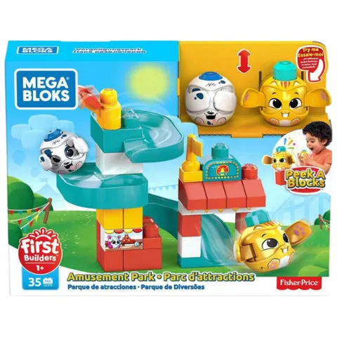 Mega Bloks GKX70 Peek A Blocks Playhouse Building Set – image 1
