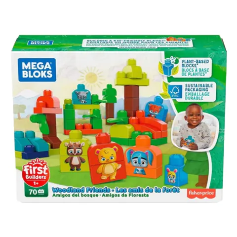 Fisher Price Mega Bloks Bosvrienden – afbeelding 1
