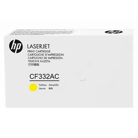 HP 654A (CF332A) - Jaune - Toner Jaune – CF332AC – image 1