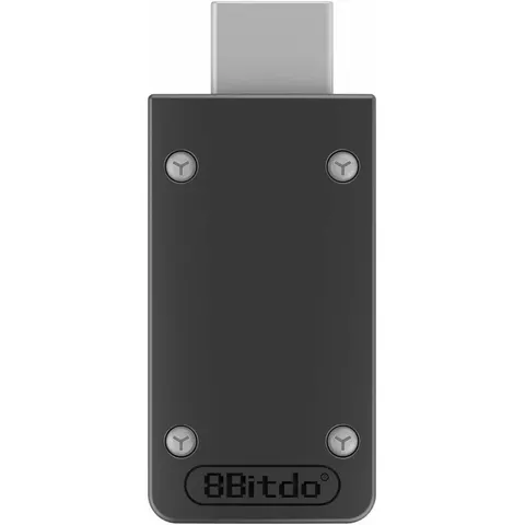 8BitDo Retro Receiver - Classic Edition - Black PS3 PS4 Wii Switch Xbox – afbeelding 1