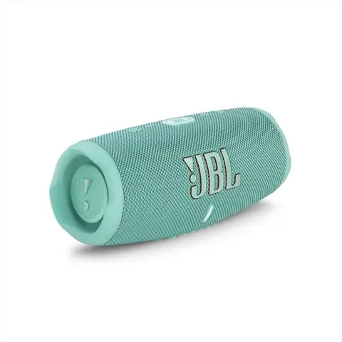 Jbl charge 5 blue green waterproof portable bluetooth speaker – image 1