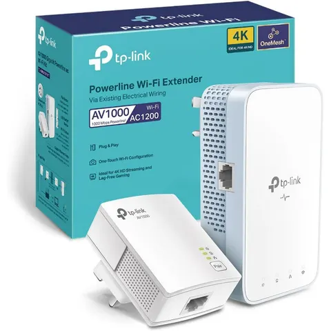 TP-Link AV1000 Gigabit Powerline AC Wi-Fi Extender Kit – image 1