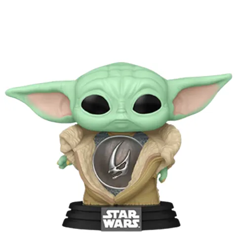 Funko Pop Star Wars Grogu con armatura – immagine 1