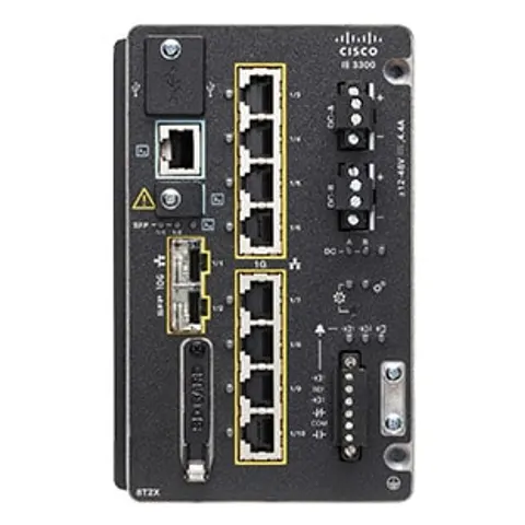Cisco Systems CATALYST IE3300 W/ 8 GE COPPER (IE-3300-8T2X-E) – immagine 1