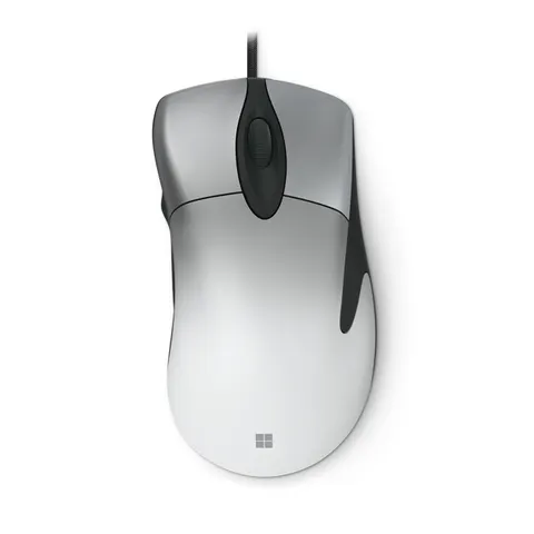 Microsoft ProIntelli Mouse Wired Right Handed Shadow White – image 1