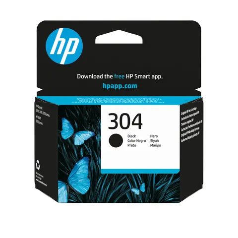 HP 304 (N9K06AE) - Schwarz - Druckerpatrone – Bild 1
