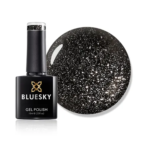 Bluesky Black Gel Polish - Abyss 10ml – image 1