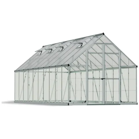 Palram Canopia Balance Extended Silver Greenhouse - 8 x 20ft – image 1