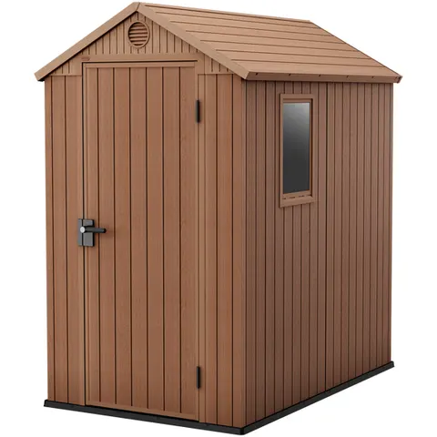 Keter Darwin Shed 6x4ft - Brown – image 1