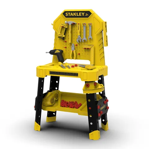 Stanley Jr Pretend Workbench and Tools – image 1
