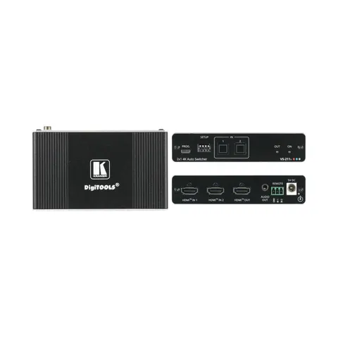 Kramer VS-211X 4K HDR HDMI Switcher – imagen 1
