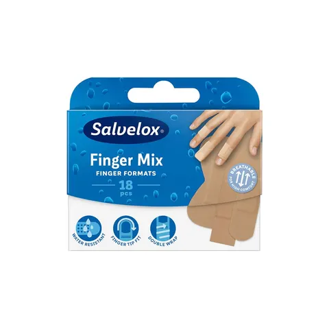 Salvelox Apósitos Finger Mix Dedos 18 uds – imagen 1