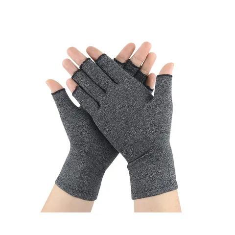 Compressiehandschoenen Grijs L – afbeelding 1