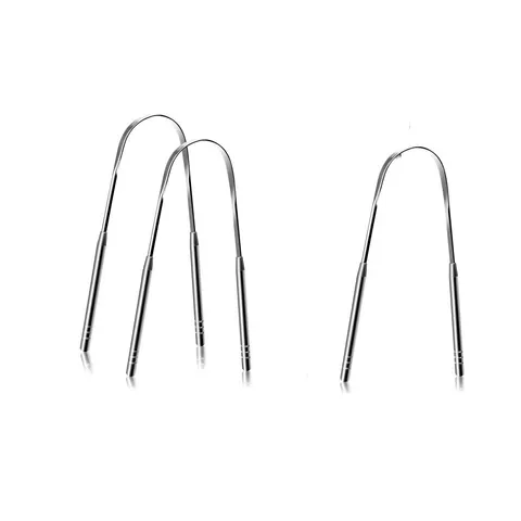 INF Zungenschaber Edelstahl 3er Pack – Bild 1