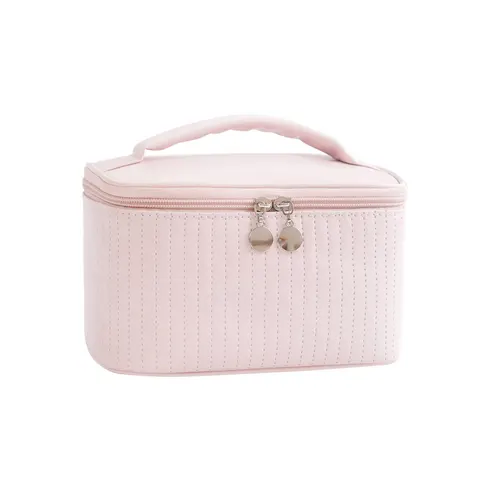 INF Trousse de maquillage imperméable portable Rose – image 1
