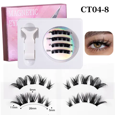 INF Magnetische Wimpern - CT04-8 – Bild 1