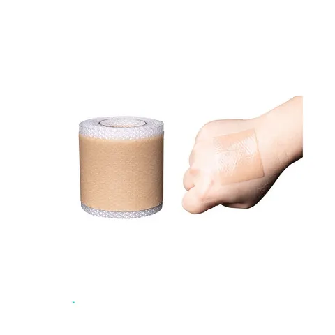 INF Narbenpflaster - Silikon-Narbenfolien Beige 1 m – Bild 1