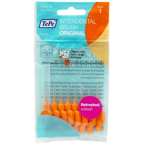 TePe Extra Soft interdental brushes 0,45 mm 8 pc – image 1