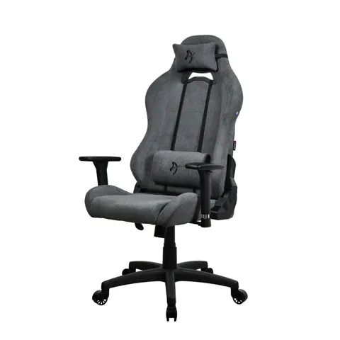 Arozzi Torretta Gamingstoel - Soft Fabric™ - Asgrijs – afbeelding 1