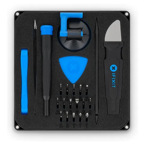 IFIXIT Essential Electronics Toolkit Werkzeugset Schwarz/Blau – Mehrfarbig – Bild 1