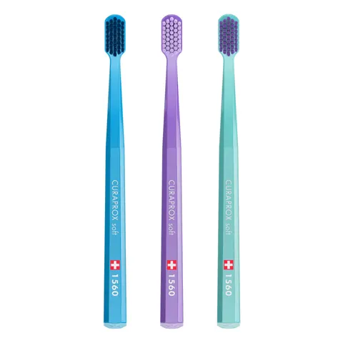 Curaprox 1560 Soft Tandenborstel 3 st – afbeelding 1